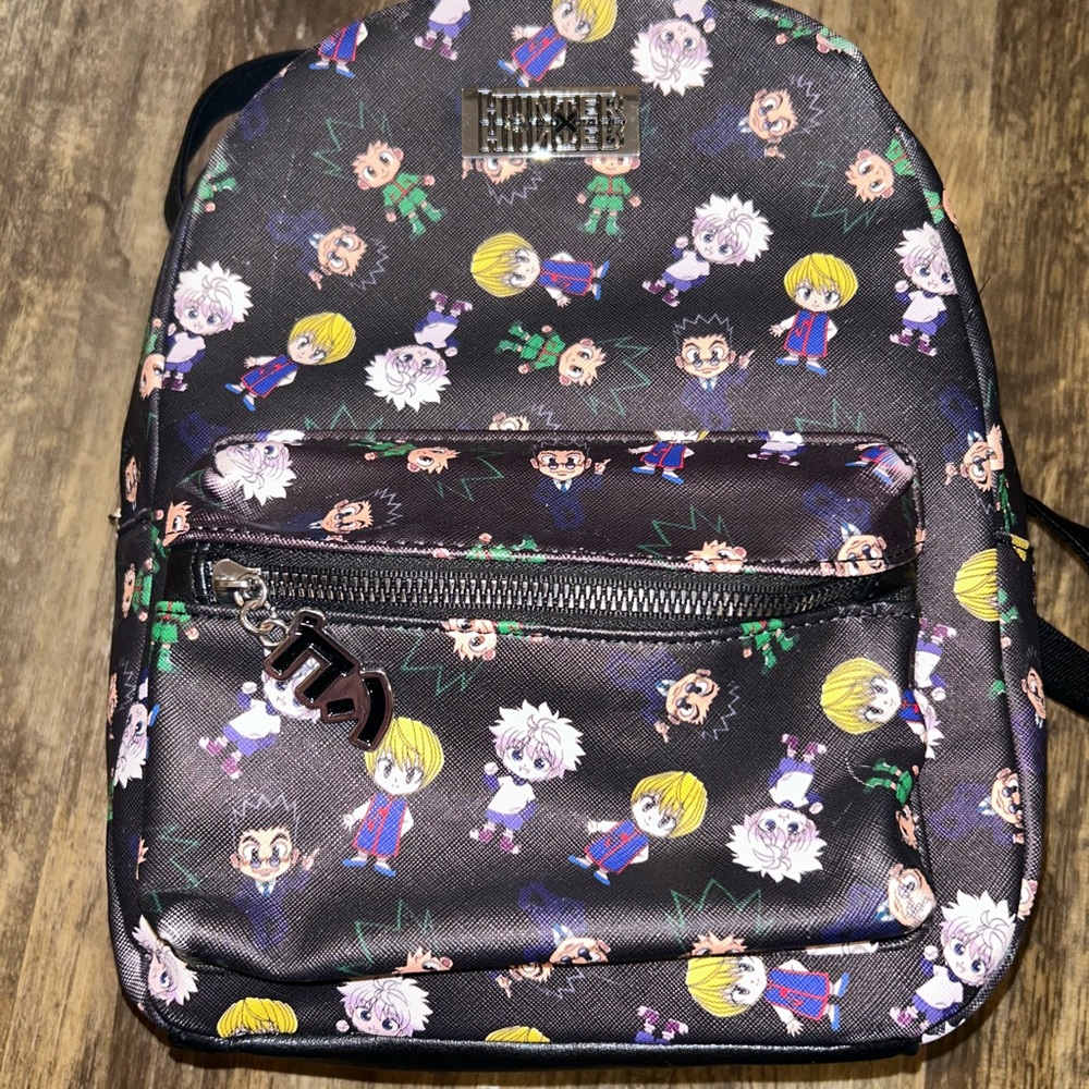 Anime Character Print Backpack